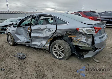 2016 Hyundai Sonata Se from USA, damaged, VIN 5NPE24AF8GH298949